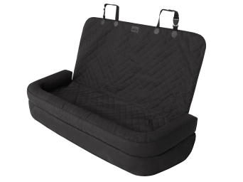 Hundesitz, Hundeträger für Auto "Back Oxford" Farbe schwarz