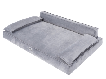 Hundebett "Doggy Champion",  Farbe grau