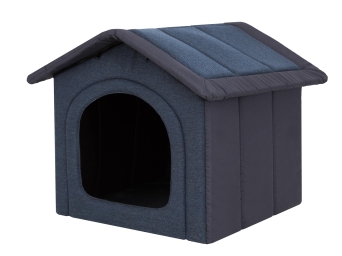 Hundehütte für Zuhause "Inari", Farbe dunkelblau