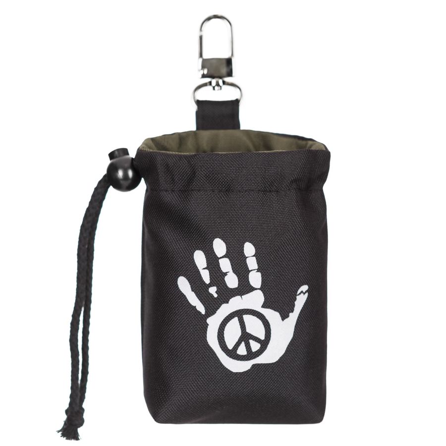 Beutel für Hundefutter, Schwarz