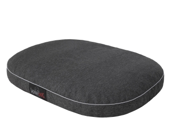 Hundematratze "Oval", Farbe schwarz