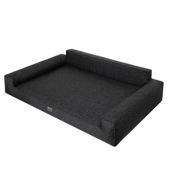 Hundebett, "Glamour New Ekolen", Farbe schwarz
