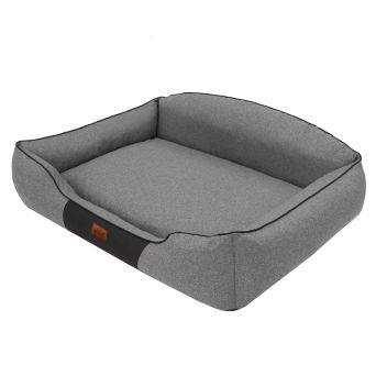 Hundebett "Royal Ekolen", Farbe grau