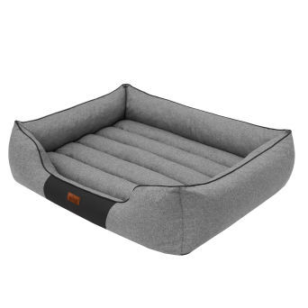 Hundebett "Comfort", Farbe grau