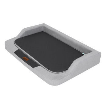 Orthopädisches Hundebett "Medico standard", Farbe asche