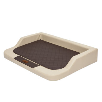 Hundebett "Medico Lux", Farbe braun und Beige