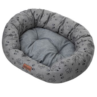 Hundebett "Amazing" wasserfestes mit Matratze, Farbe Graphit