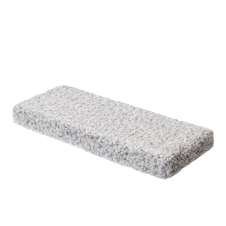 Rechteckige Katzenmatratze mit Fell 50x20cm