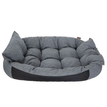 Hundebett "Twice" 2in1, Farbe graphit
