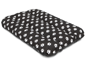 Hundematratze "Eko prestige", Farbe schwarz mit Pfoten