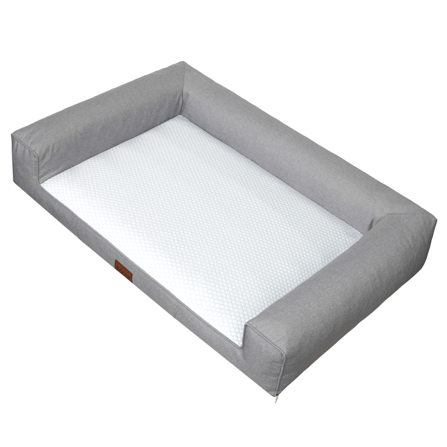 Hundebett „Victoria ICE“, Farbe Aschegrau