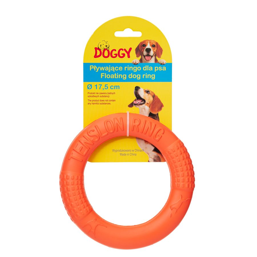 Schwimmendes Ringo für Hunde S – leicht, robust und perfekt zum Apportieren (17,5 cm)