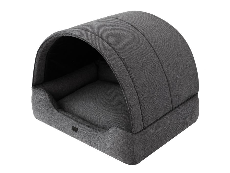 Hundebett und Hundehütte 
