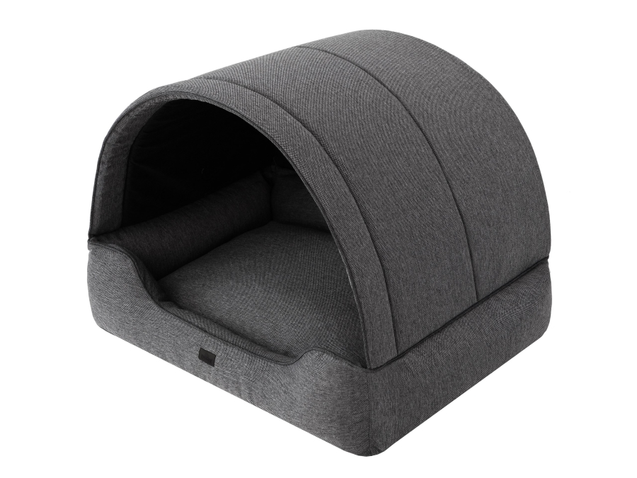 Hundebett und Hundehütte 