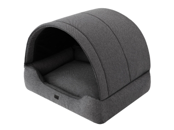 Hundebett und Hundehütte "Prompter", Farbe graphite