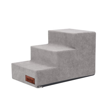 Kleine Hundetreppe "Savoy" Farbe Esche