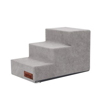 Kleine Hundetreppe "Savoy" Farbe Esche
